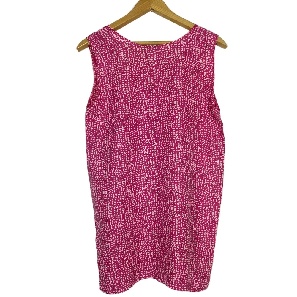 Vintage Pink and White Silk Tank Top Size S - Picture 2 of 8